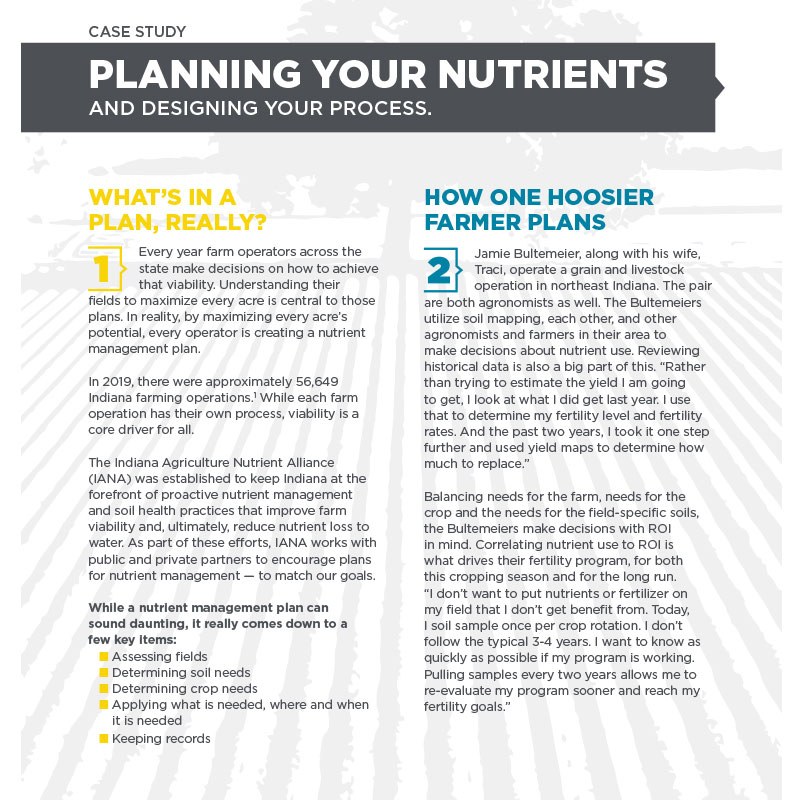 planning your nutrients